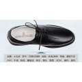 free sample china brand leather winter men wooden sole shoes